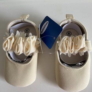 MYGGPP Baby Shoes Newborn Infant Girl Classical PU Soft Anti-slip Toddler Shoes